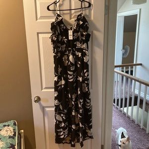 Xl high low cold shoulder dress
